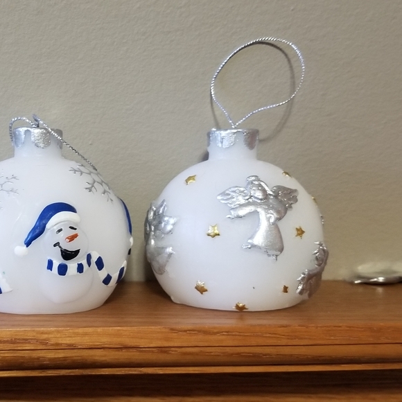 Ornaments 6 wax light up - Picture 2 of 4